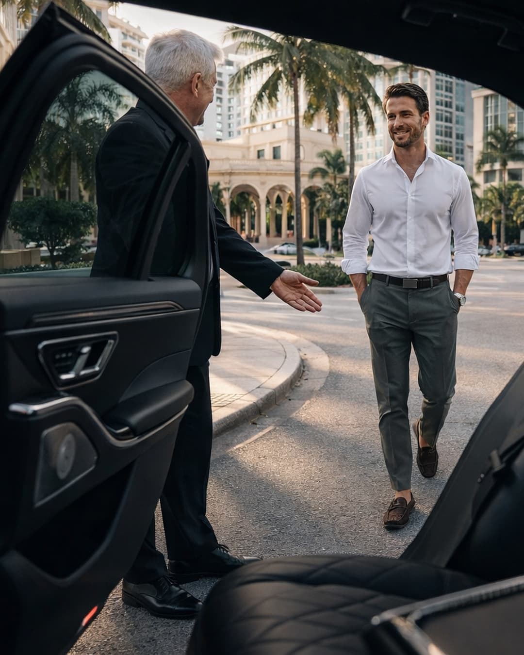 Mercedes S-Class — Miami Bliss Limo chauffeur service